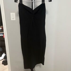 Abercrombie & Fitch Black Strapless Dress